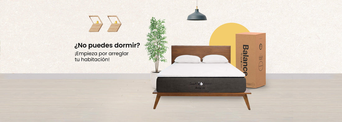 ¿No puedes dormir? ¡Empieza por arreglar tu habitación!