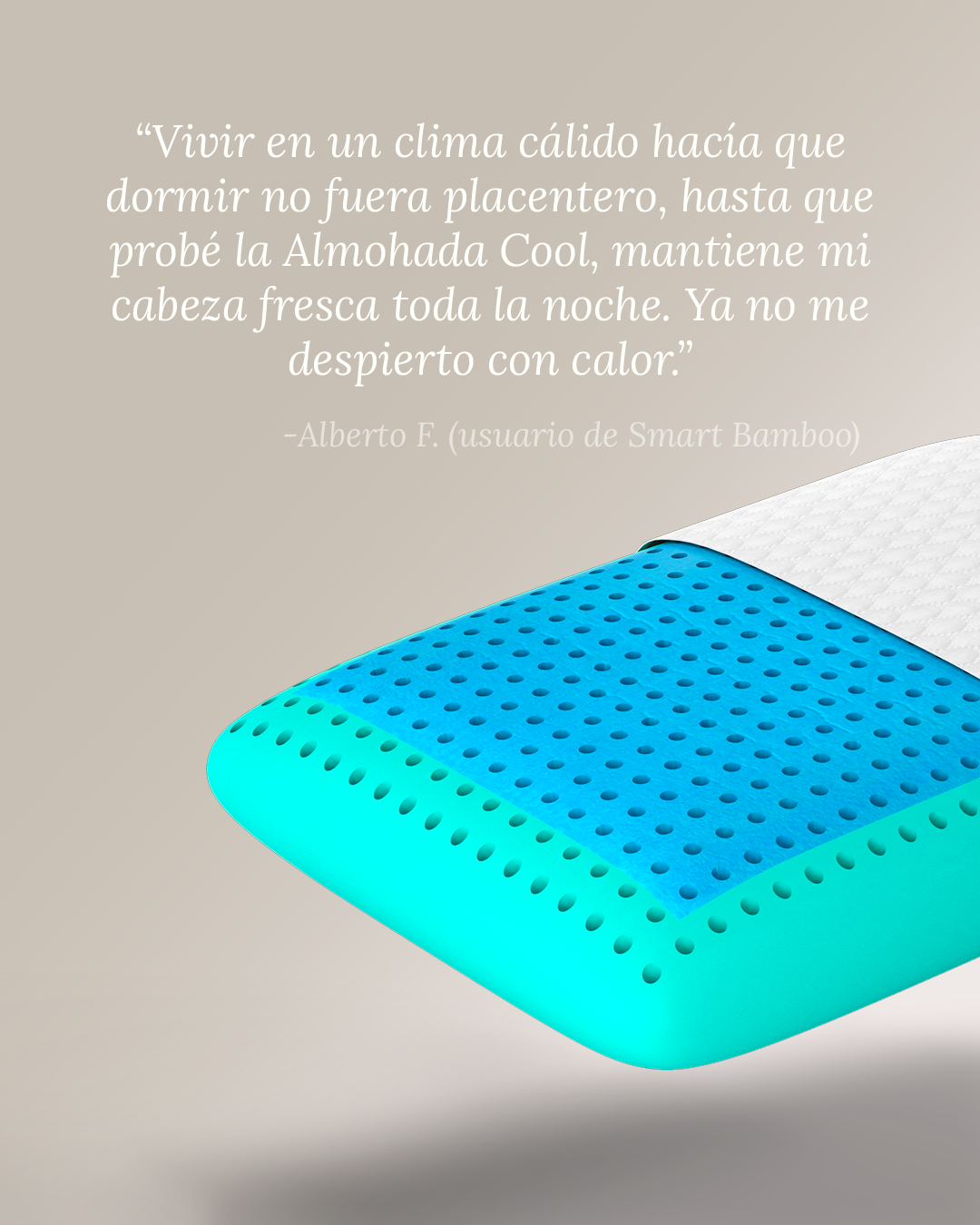 Almohada Cool. - Smart Bamboo