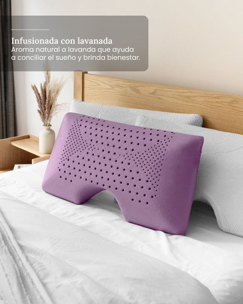 Almohadas Ortopedicas para Cuello con aroma a lavanda Smart Bamboo