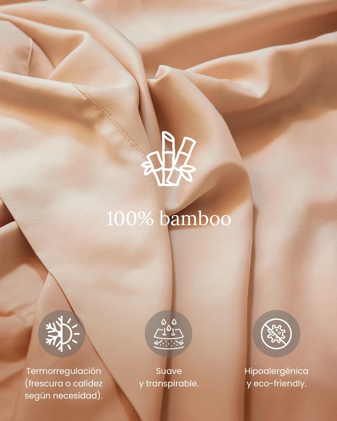 Juego de Sábanas 100% Bamboo