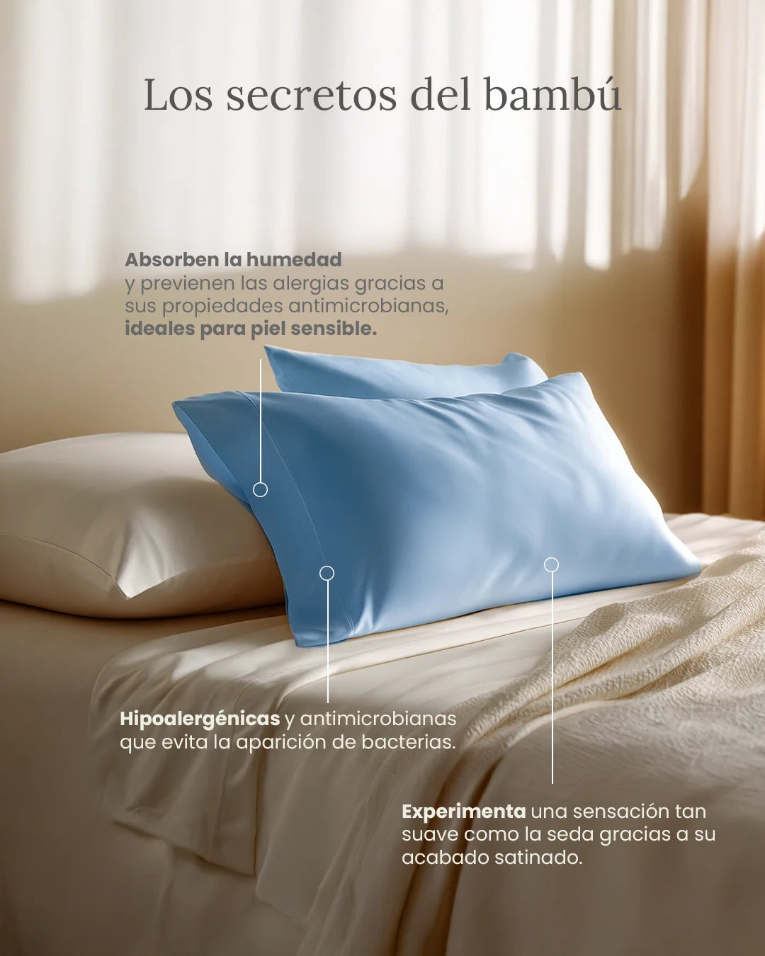 Juego de Sábanas 100% Bamboo