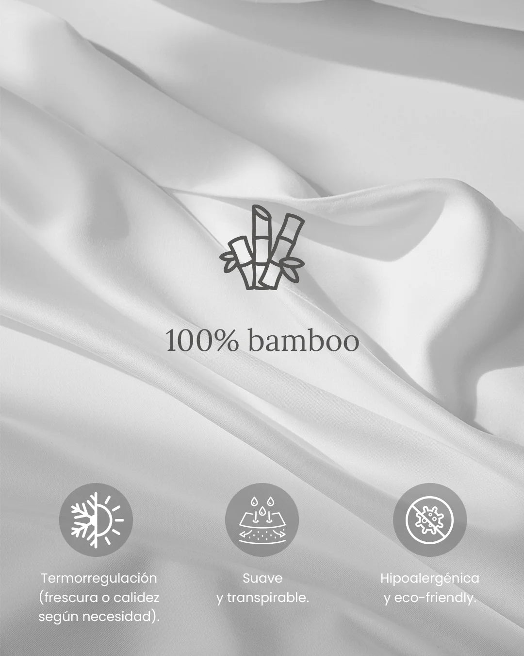 Juego de Sábanas 100% Bamboo