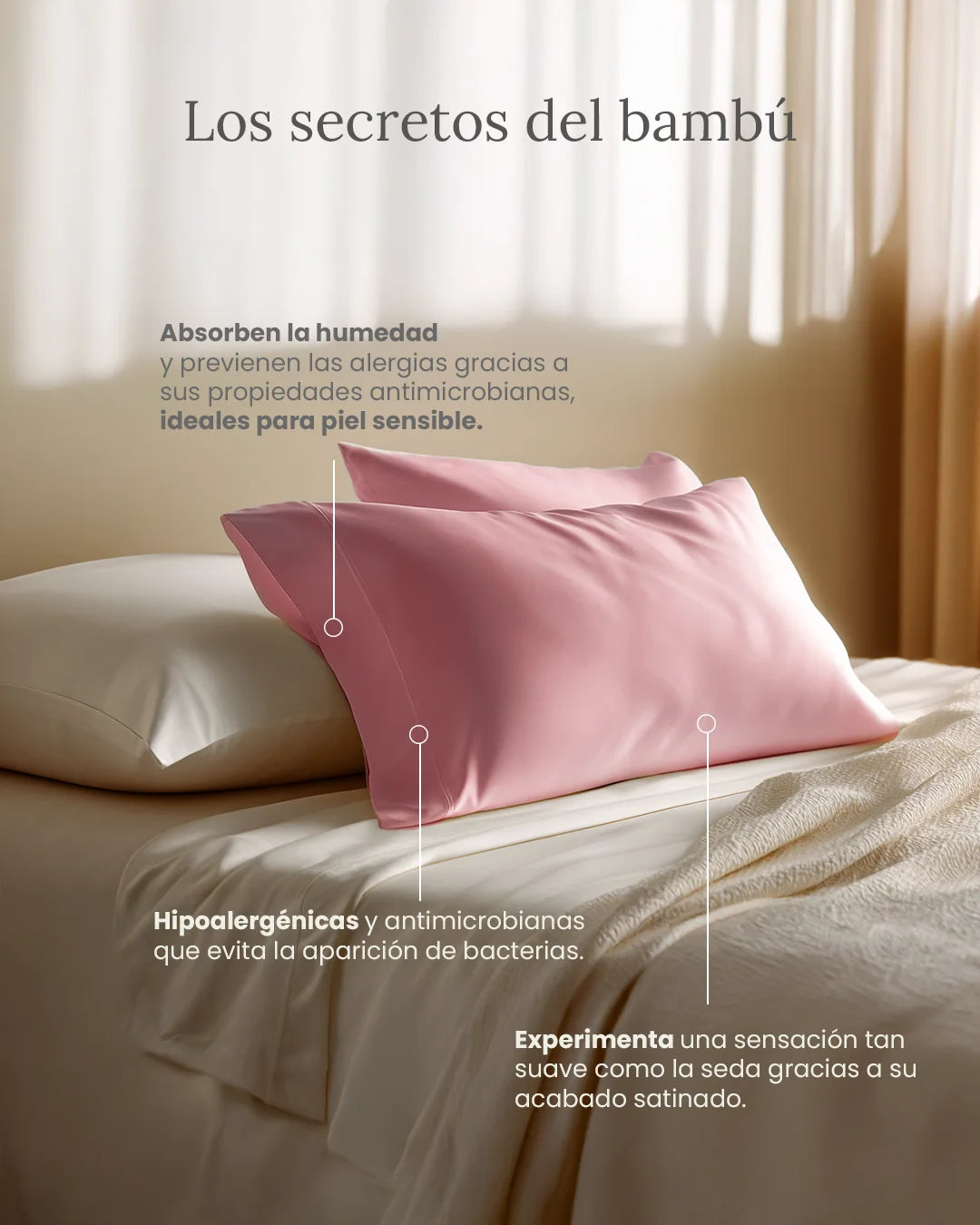 Juego de Sábanas 100% Bamboo