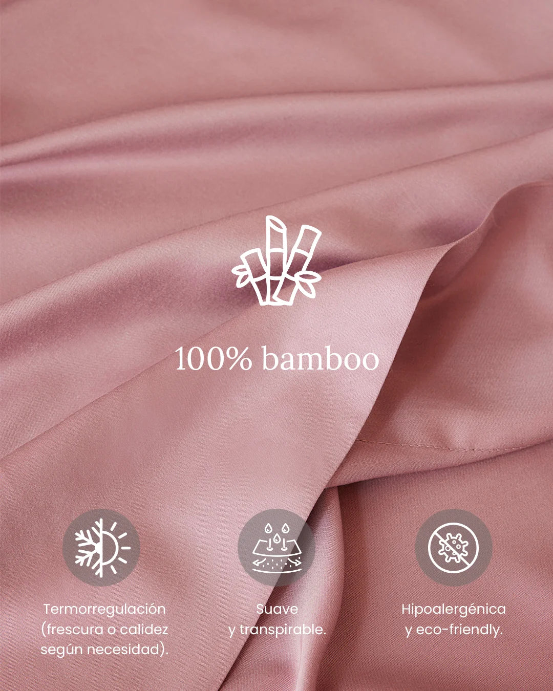 Juego de Sábanas 100% Bamboo