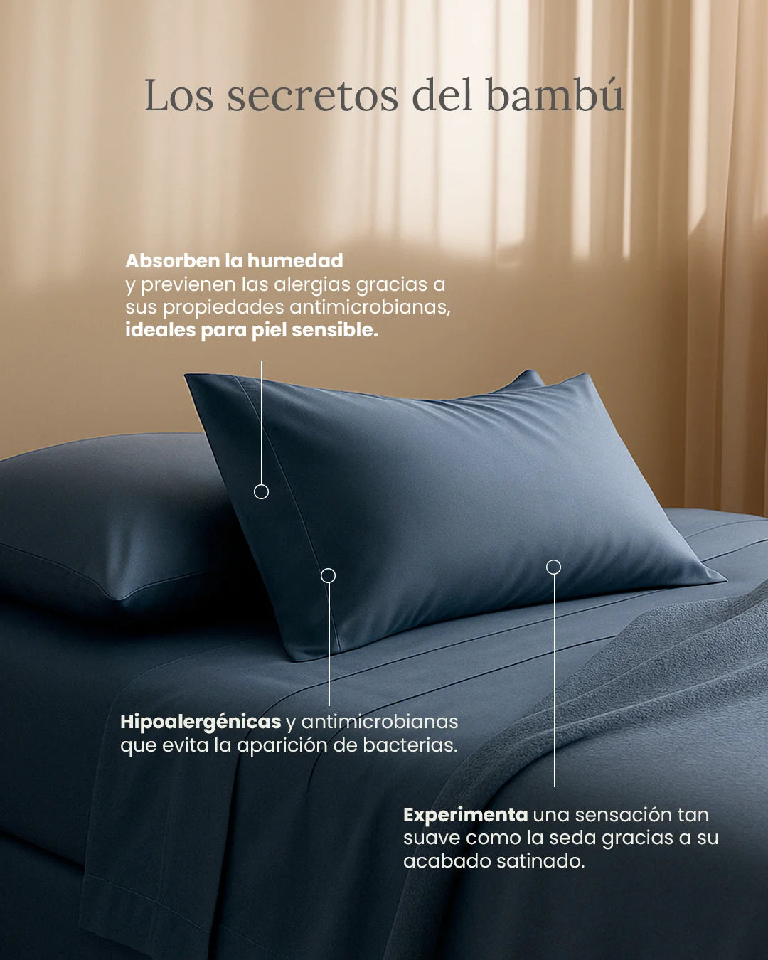 Juego de Sábanas 100% Bamboo - Smart Bamboo