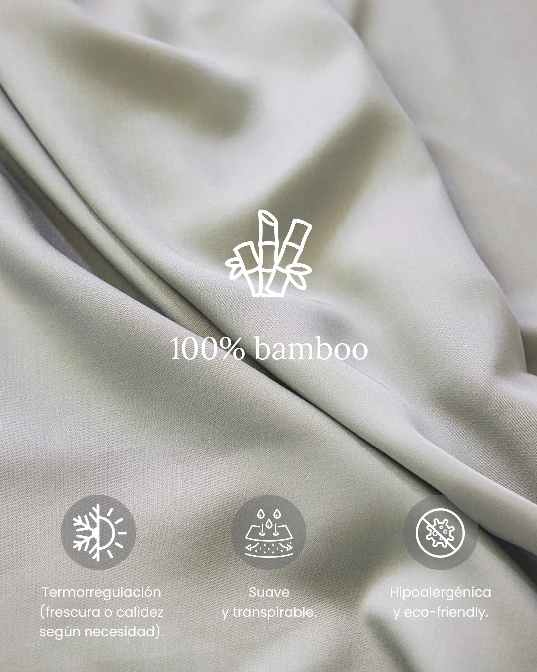 Juego de Sábanas 100% Bamboo