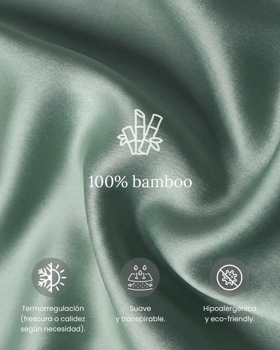 Juego de Sábanas 100% Bamboo