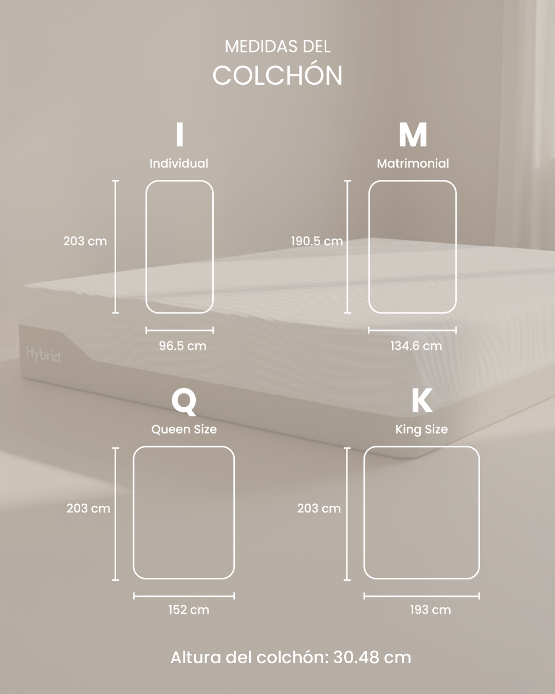 Colchón Smart Hybrid - Smart Bamboo