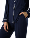 Pijama Larga Azul - Imagen selector 3