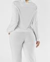 Pijama Larga Blanco - Imagen selector 5