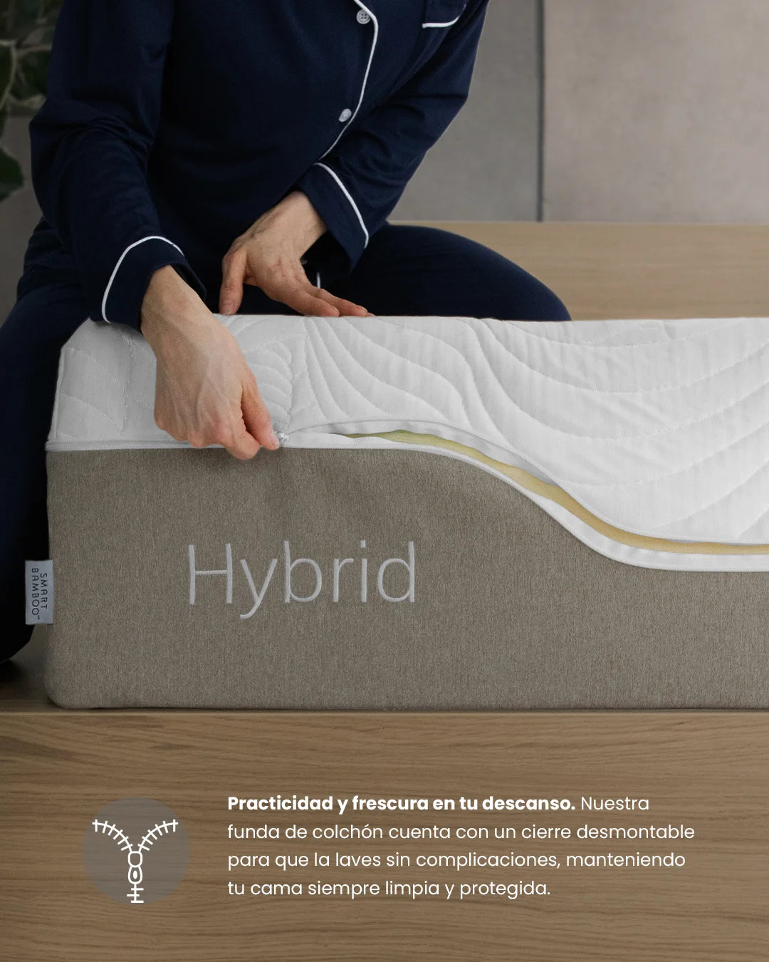 Colchón Smart Hybrid - Smart Bamboo