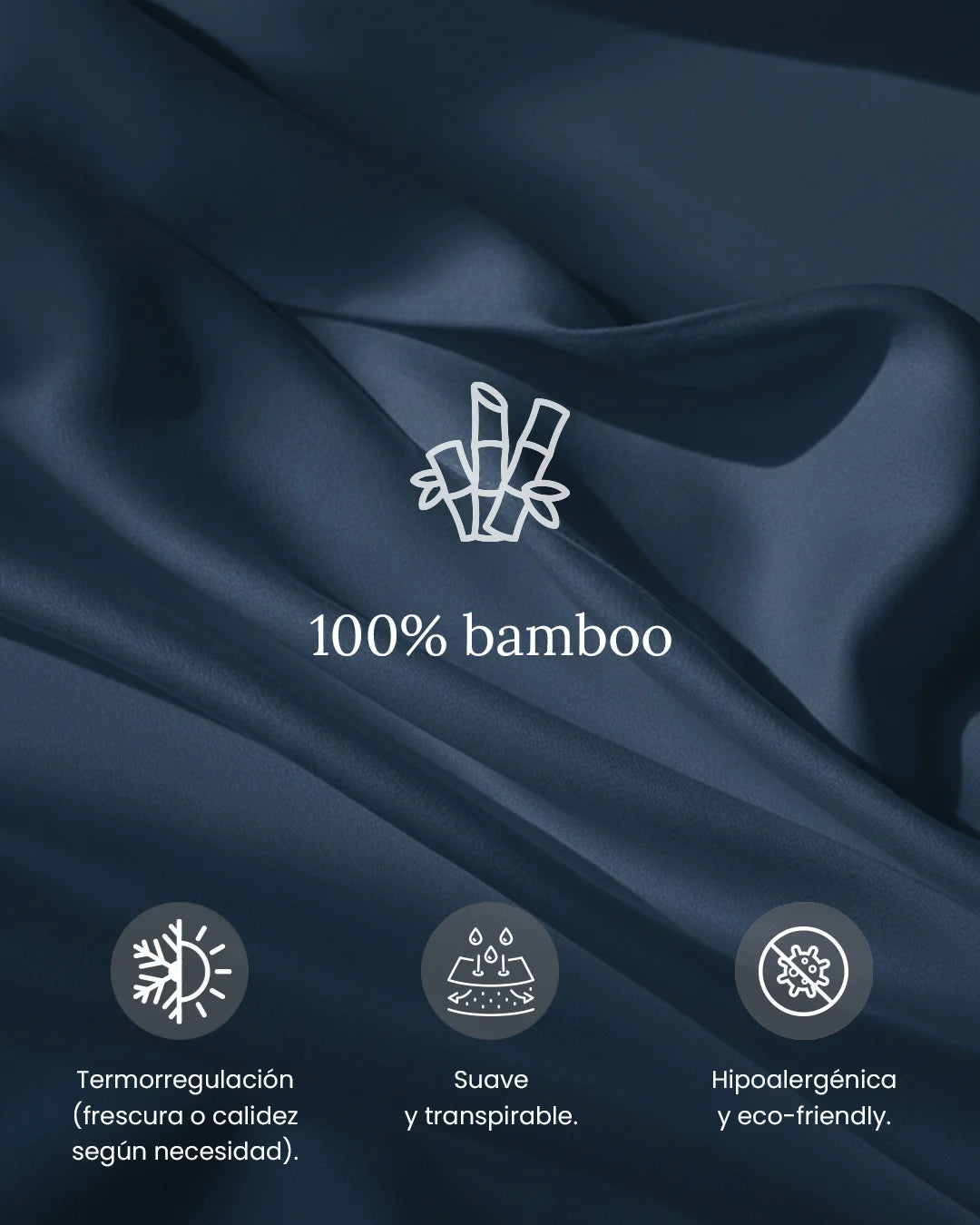 Juego de Sábanas 100% Bamboo