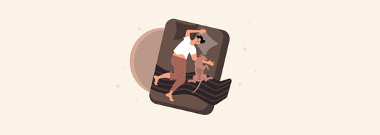 beneficios de dormir con un perro