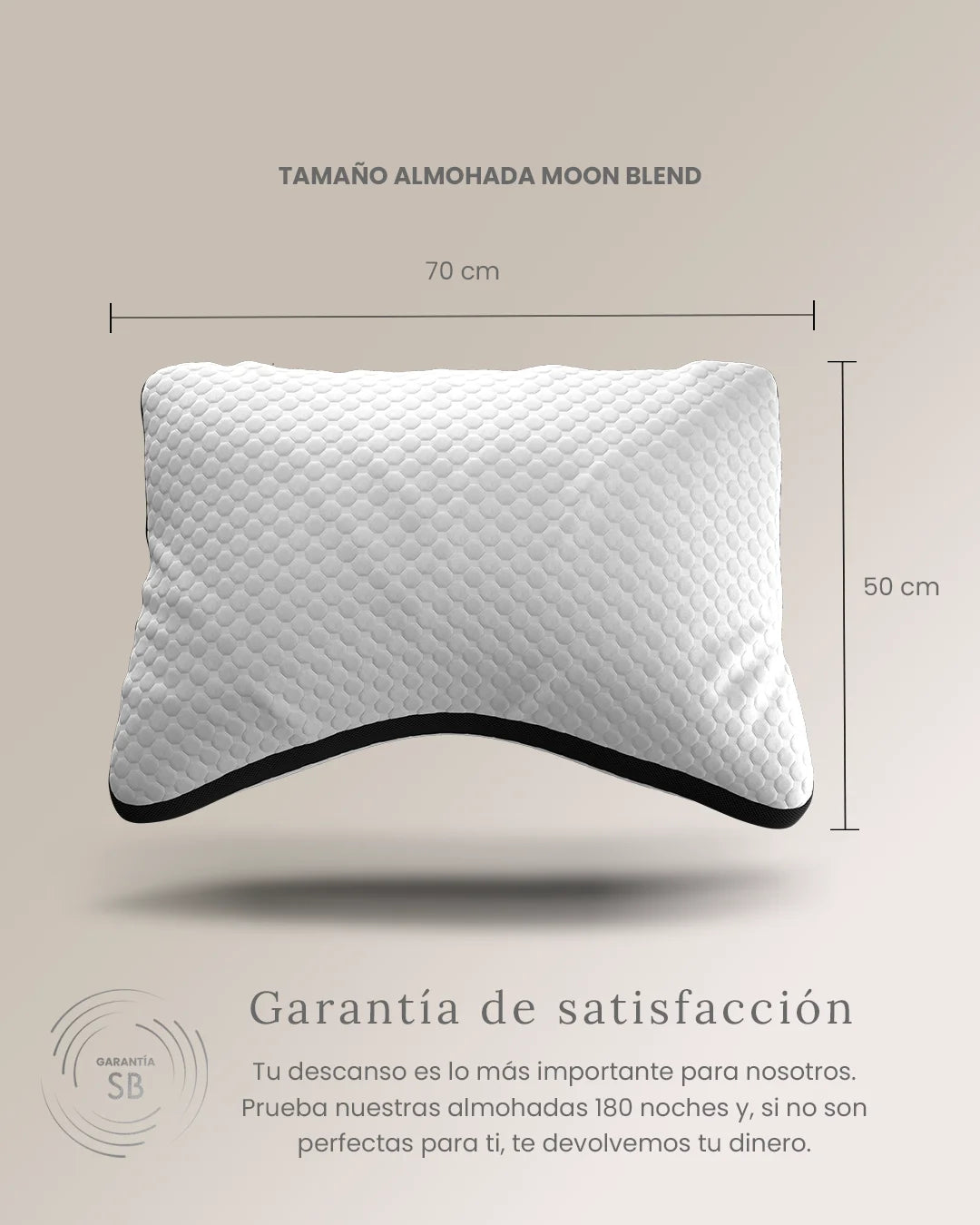 Almohada Moon Blend - Smart Bamboo 