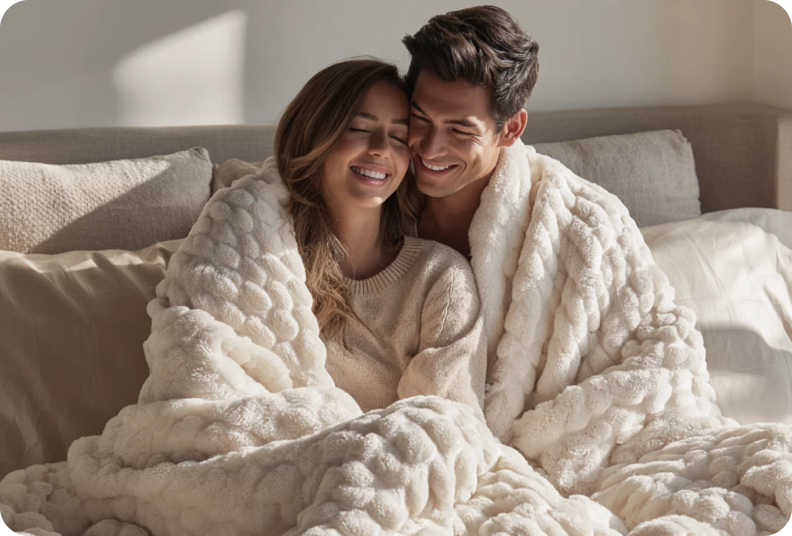 Una manta que abraza cada instante en Bubble Hug Blanket