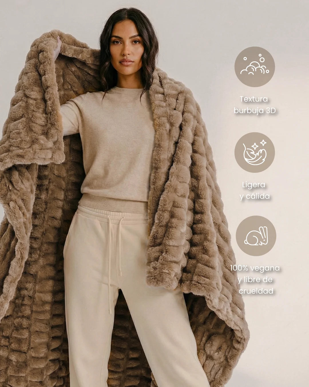 Bubble Hug Blanket - Smart Bamboo 