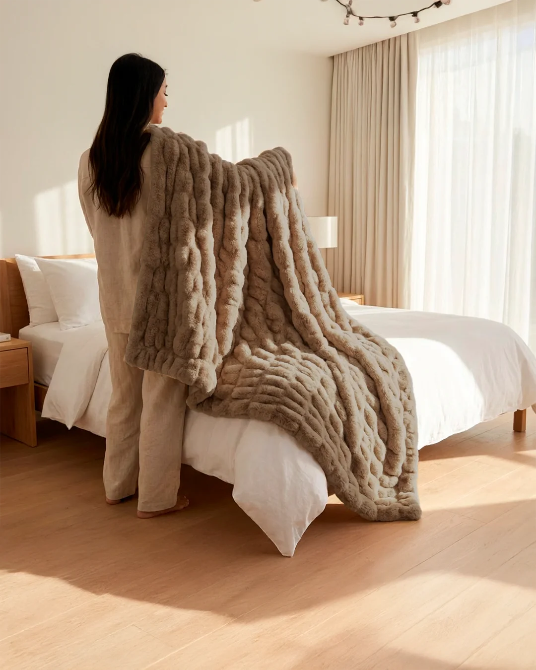 Bubble Hug Blanket - Smart Bamboo 