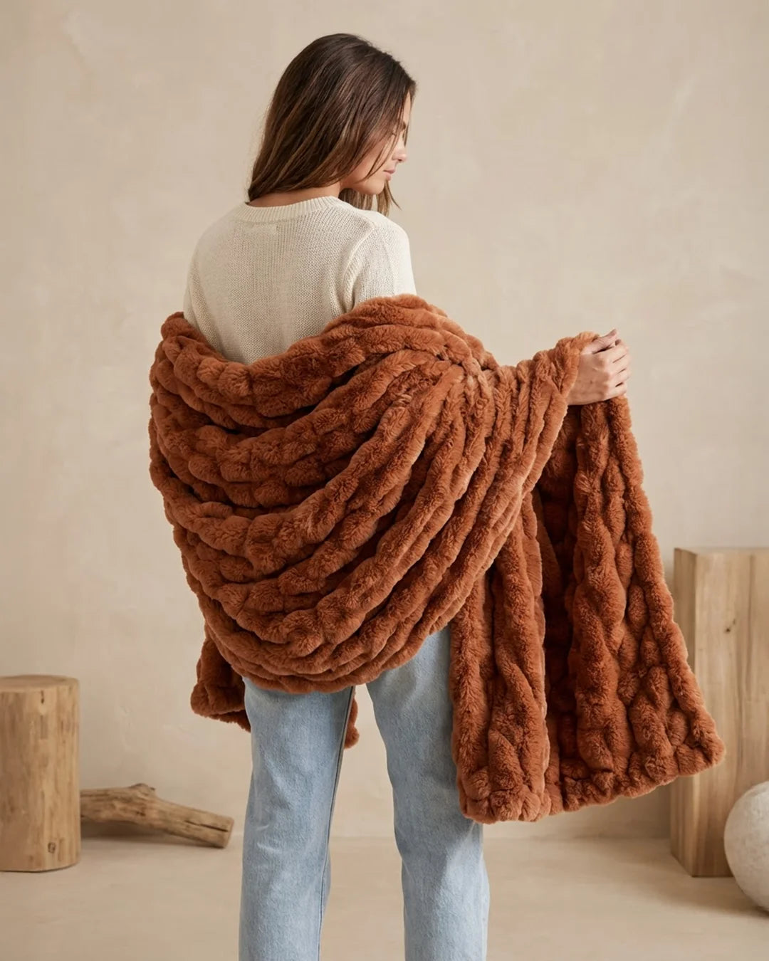 Bubble Hug Blanket - Smart Bamboo 