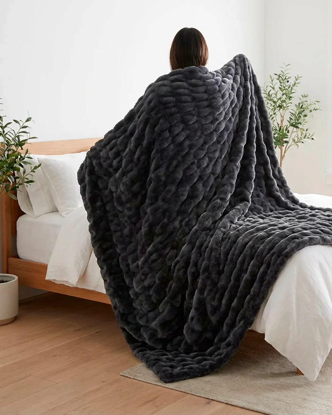 Bubble Hug Blanket - Smart Bamboo 