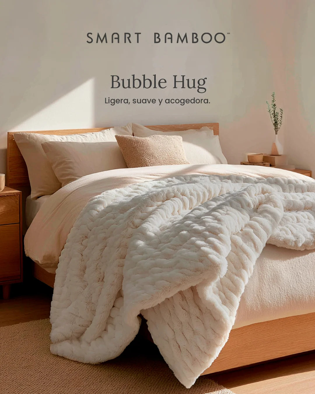 Bubble Hug Blanket - Smart Bamboo 