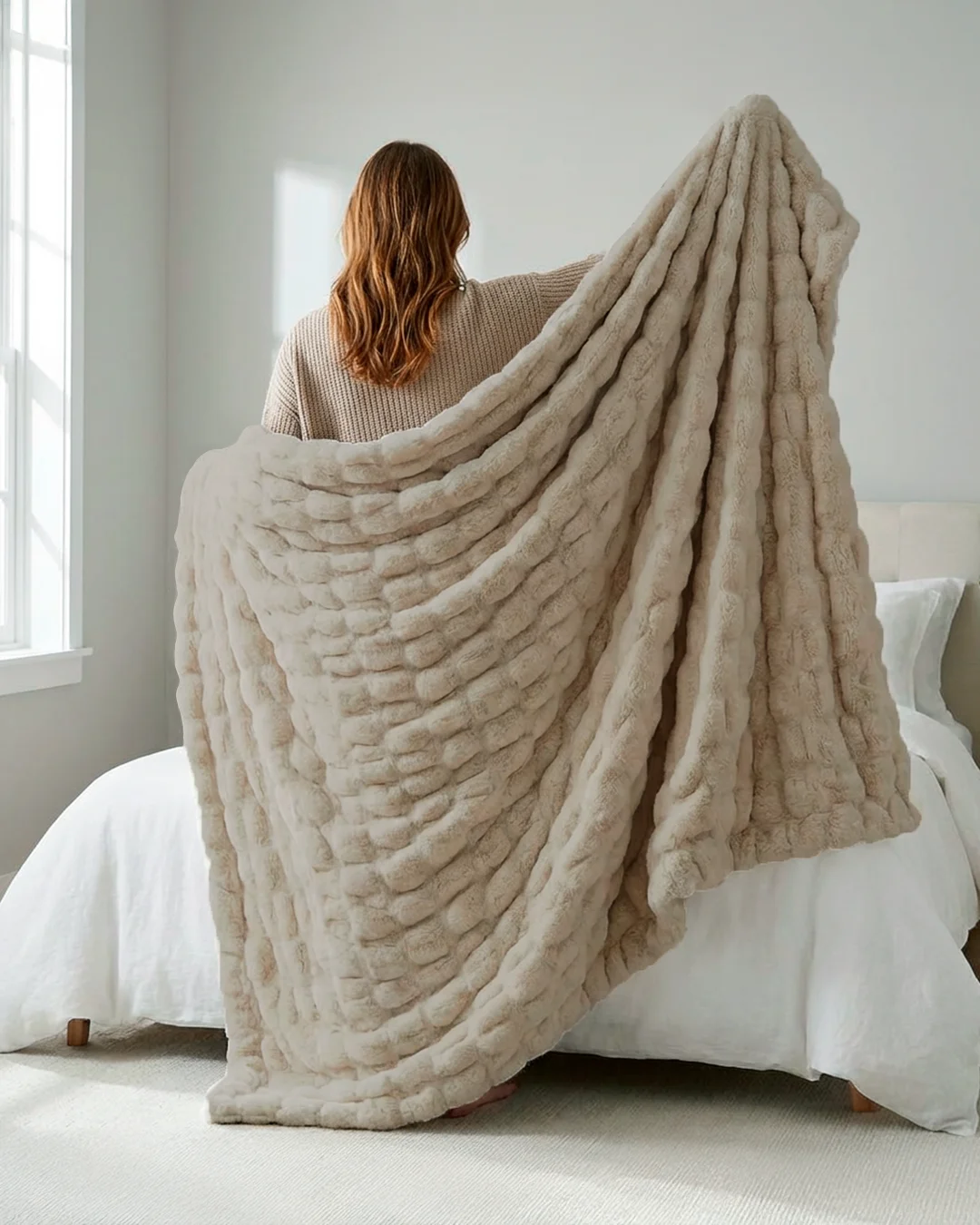 Bubble Hug Blanket - Smart Bamboo 