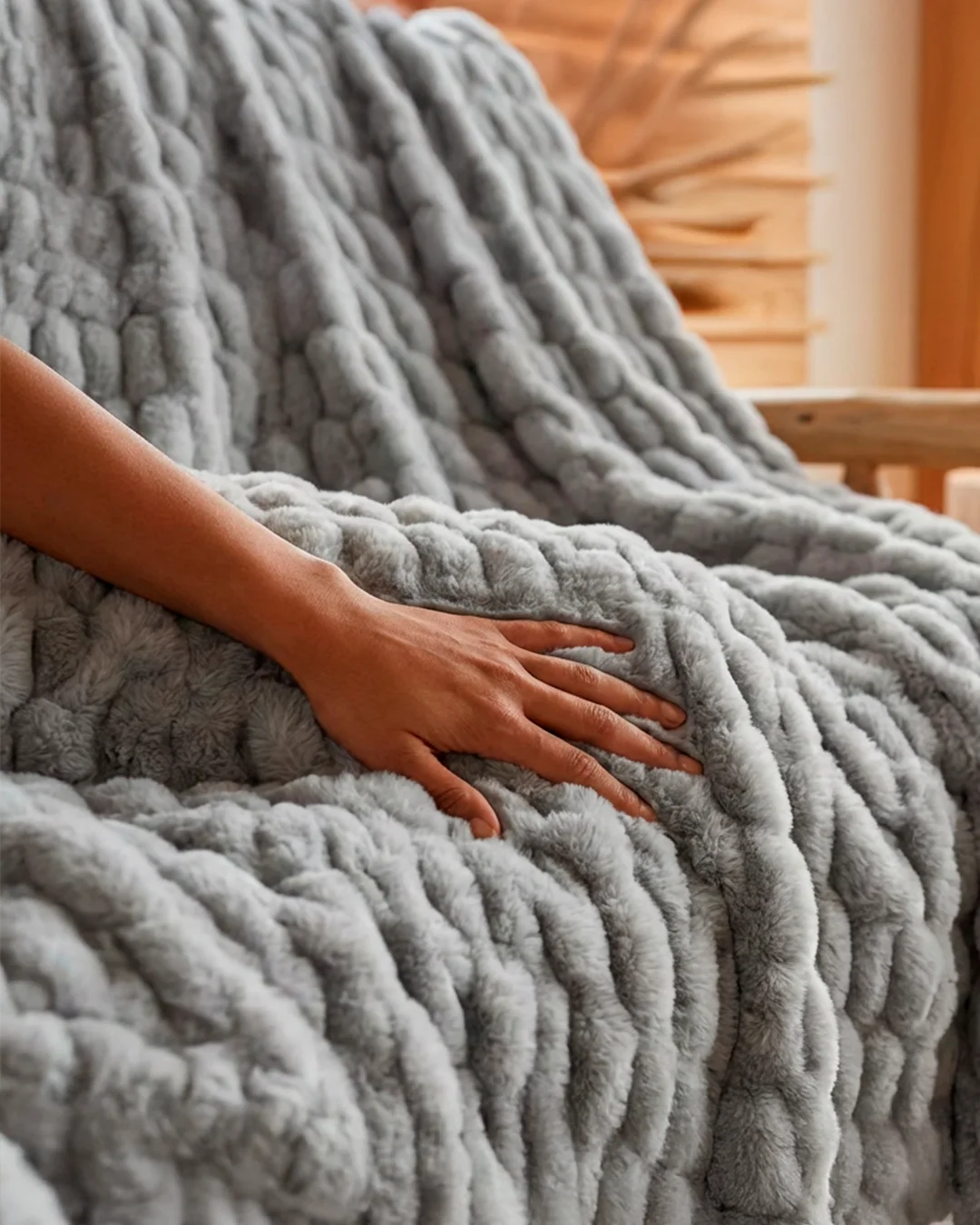 Bubble Hug Blanket - Smart Bamboo 