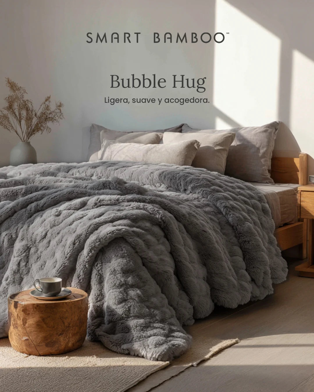 Bubble Hug Blanket - Smart Bamboo 