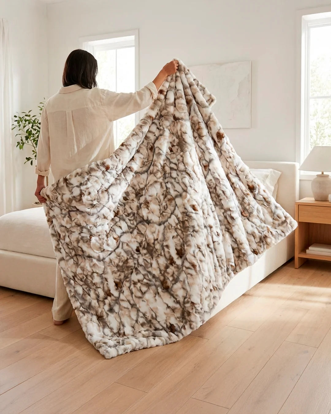 Bubble Hug Blanket - Smart Bamboo 