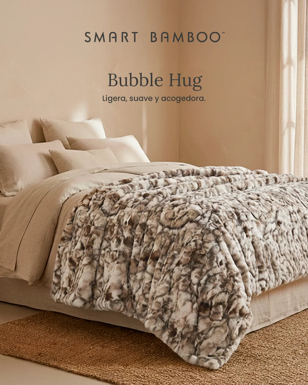 Bubble Hug Blanket - Smart Bamboo 