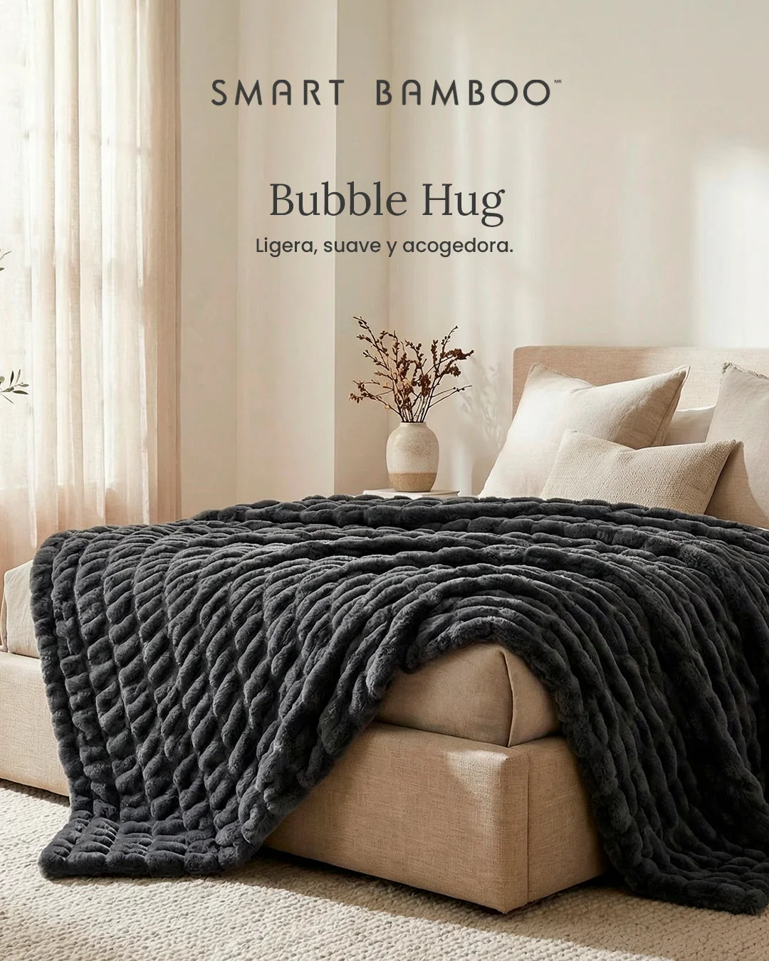 Bubble Hug Blanket - Smart Bamboo 