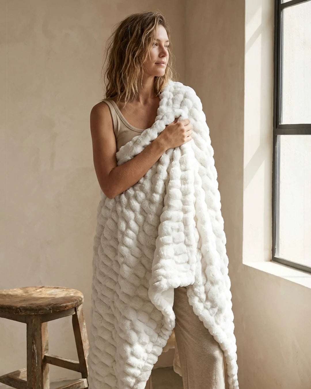 Bubble Hug Blanket - Smart Bamboo 