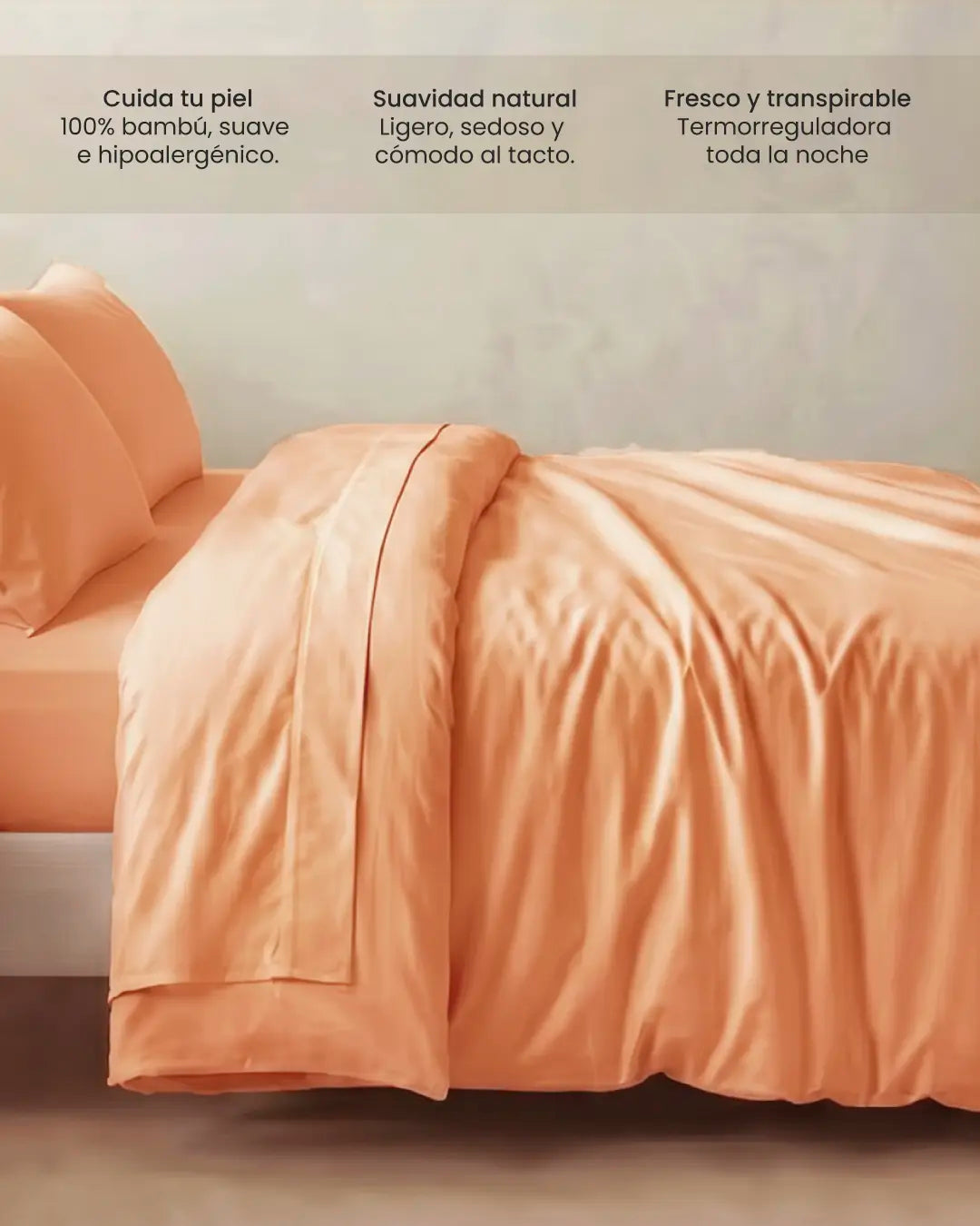 Duvet 100% bambú