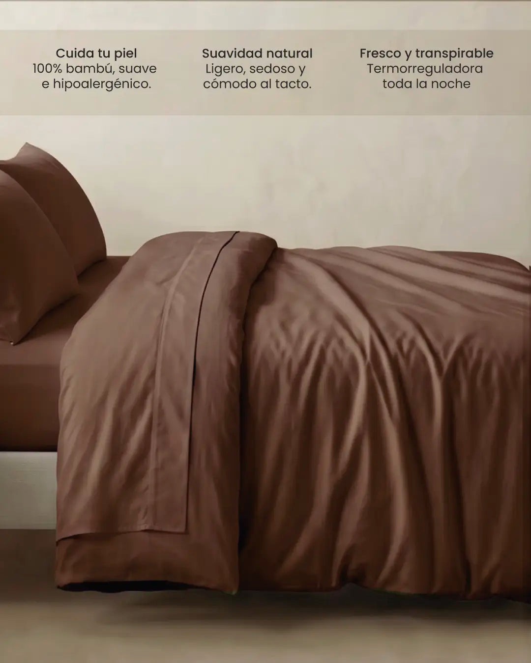 Duvet 100% bambú