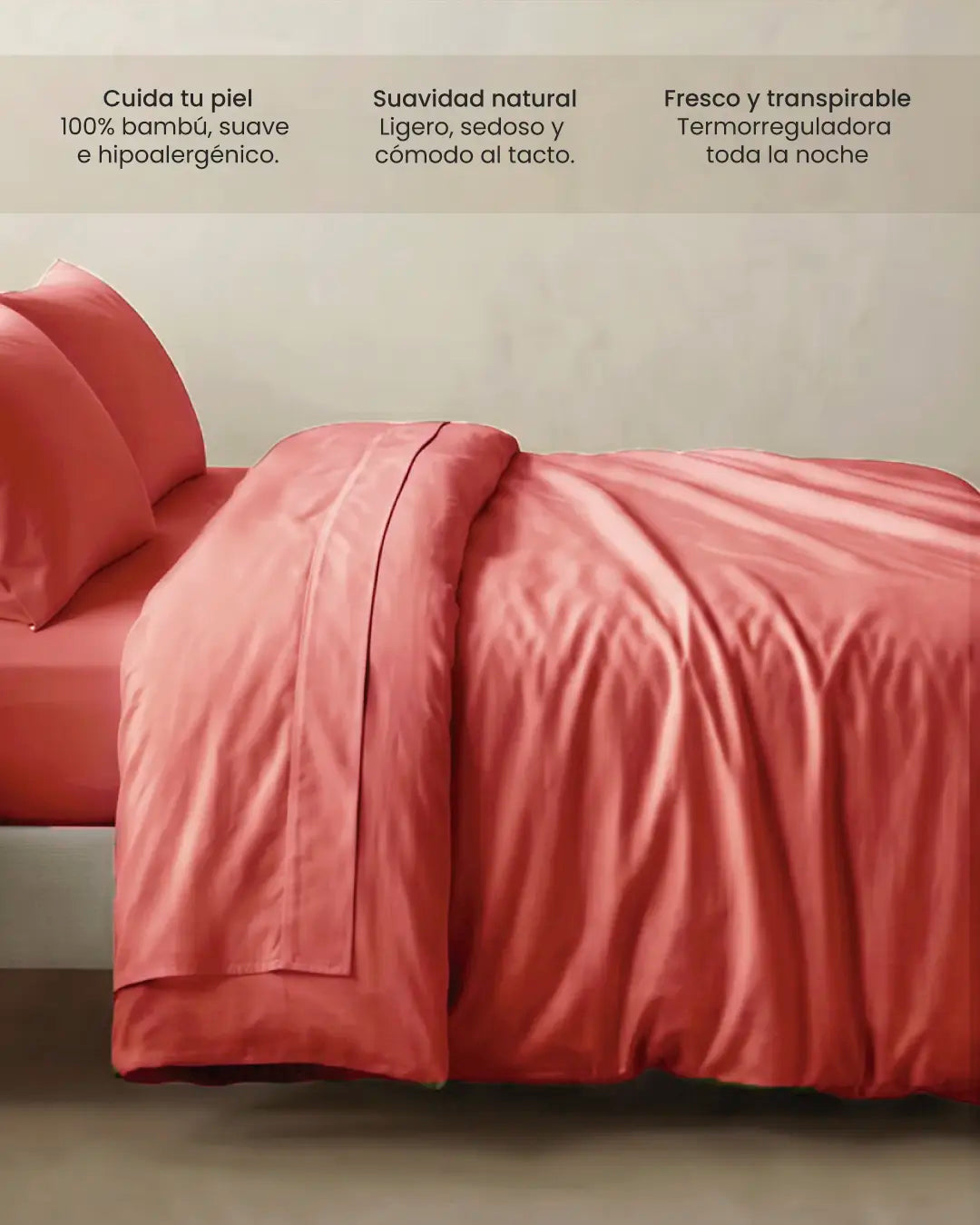 Duvet 100% bambú