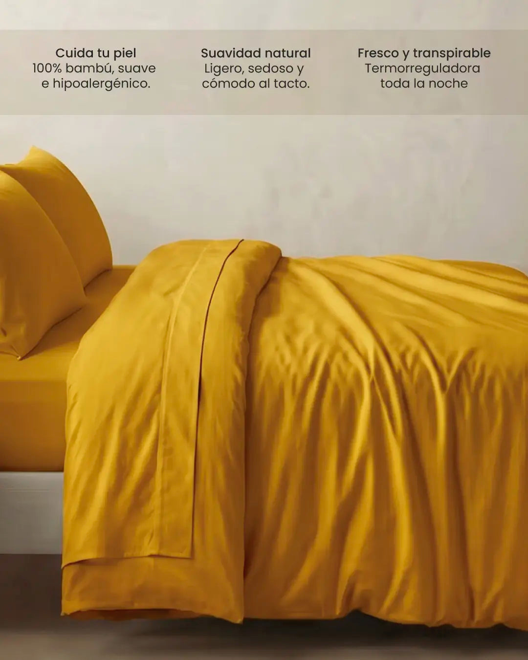 Duvet 100% bambú
