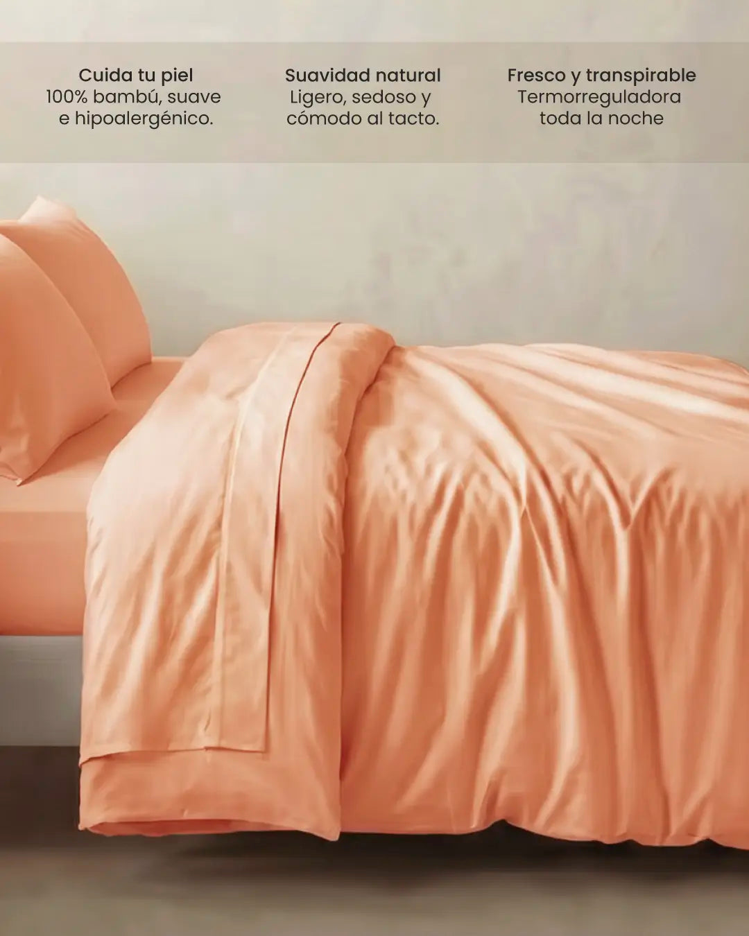 Duvet 100% bambú
