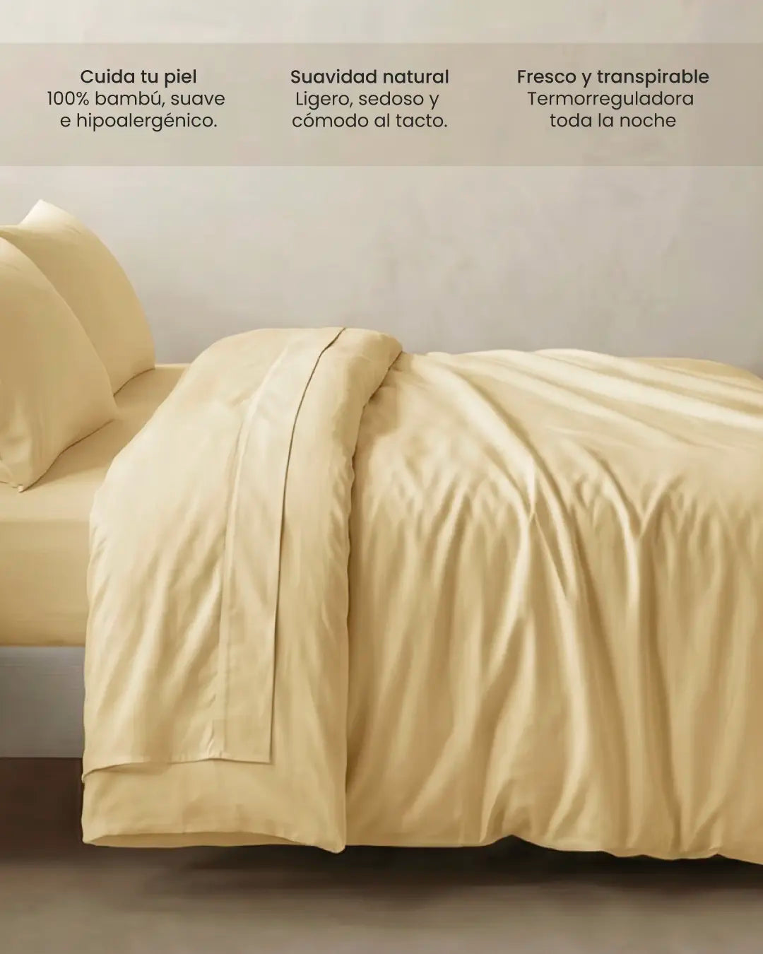 Duvet 100% bambú