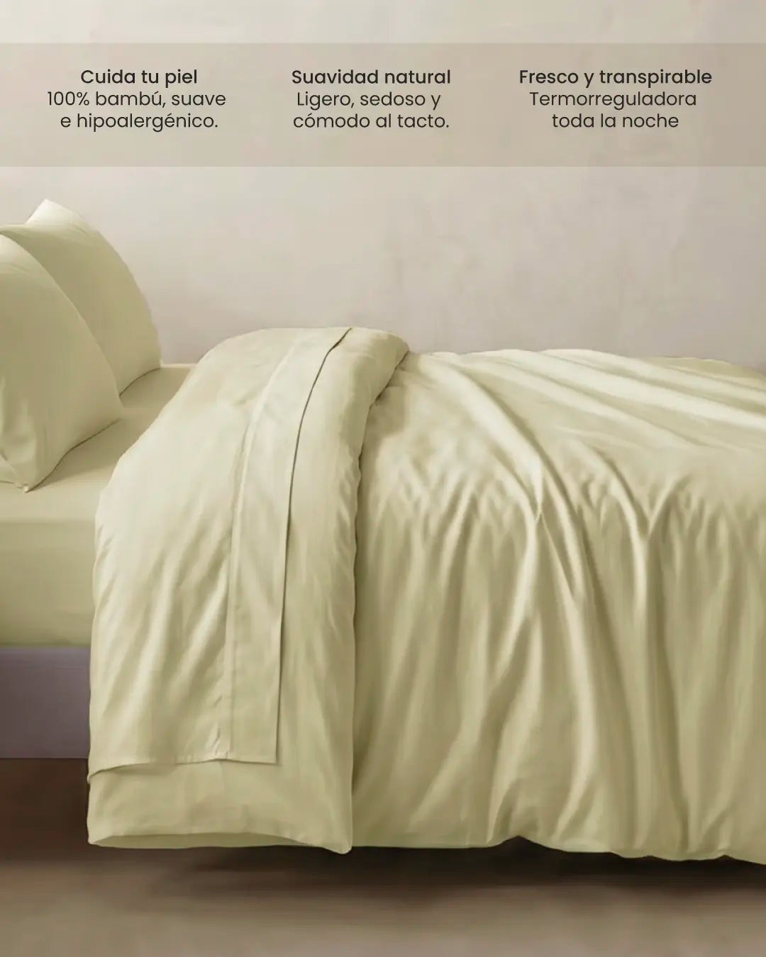 Duvet 100% bambú