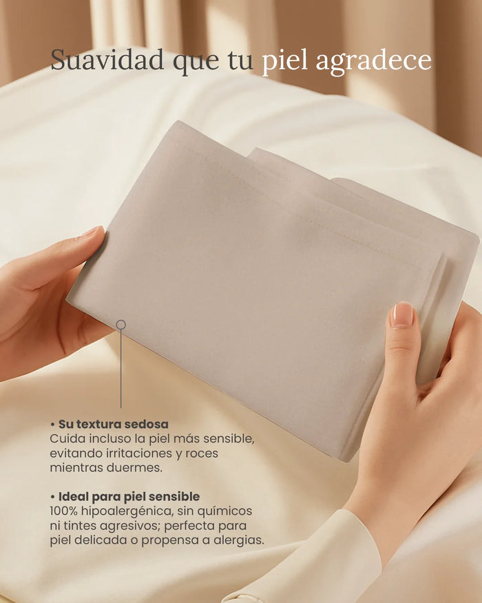 Fundas de Almohada 100% Bamboo - Smart Bamboo 