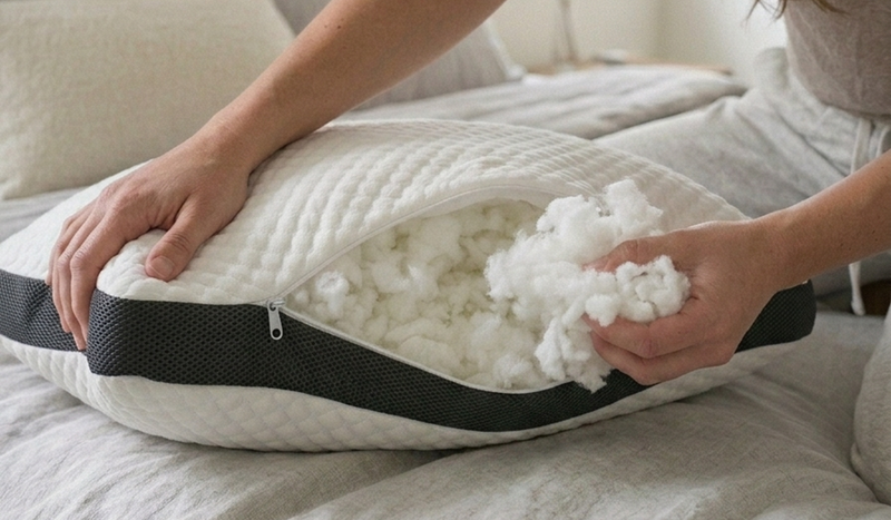 Ajusta tu almohada a tu medida
