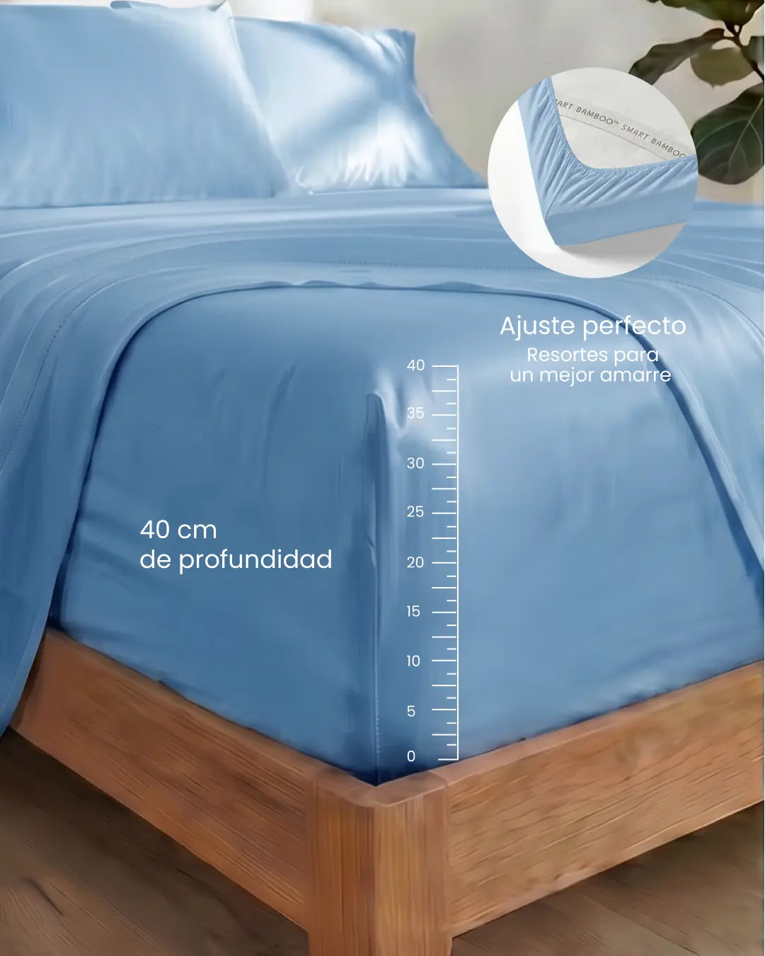 Juego de Sábanas 100% Bamboo