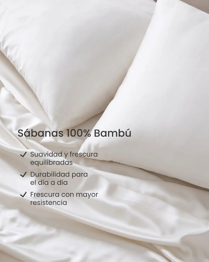 Juego de Sábanas 100% Bamboo