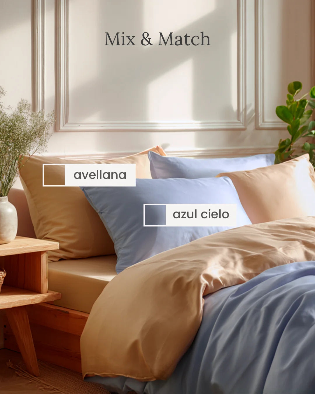 Juego de Sábanas Blend - Smart Bamboo 