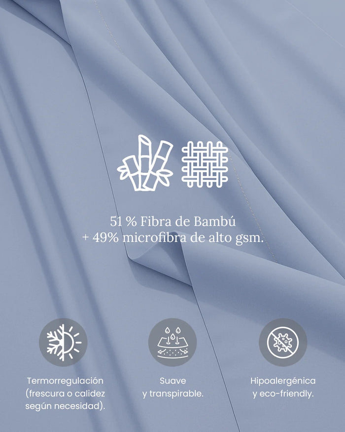 Juego de Sábanas Blend - Smart Bamboo 