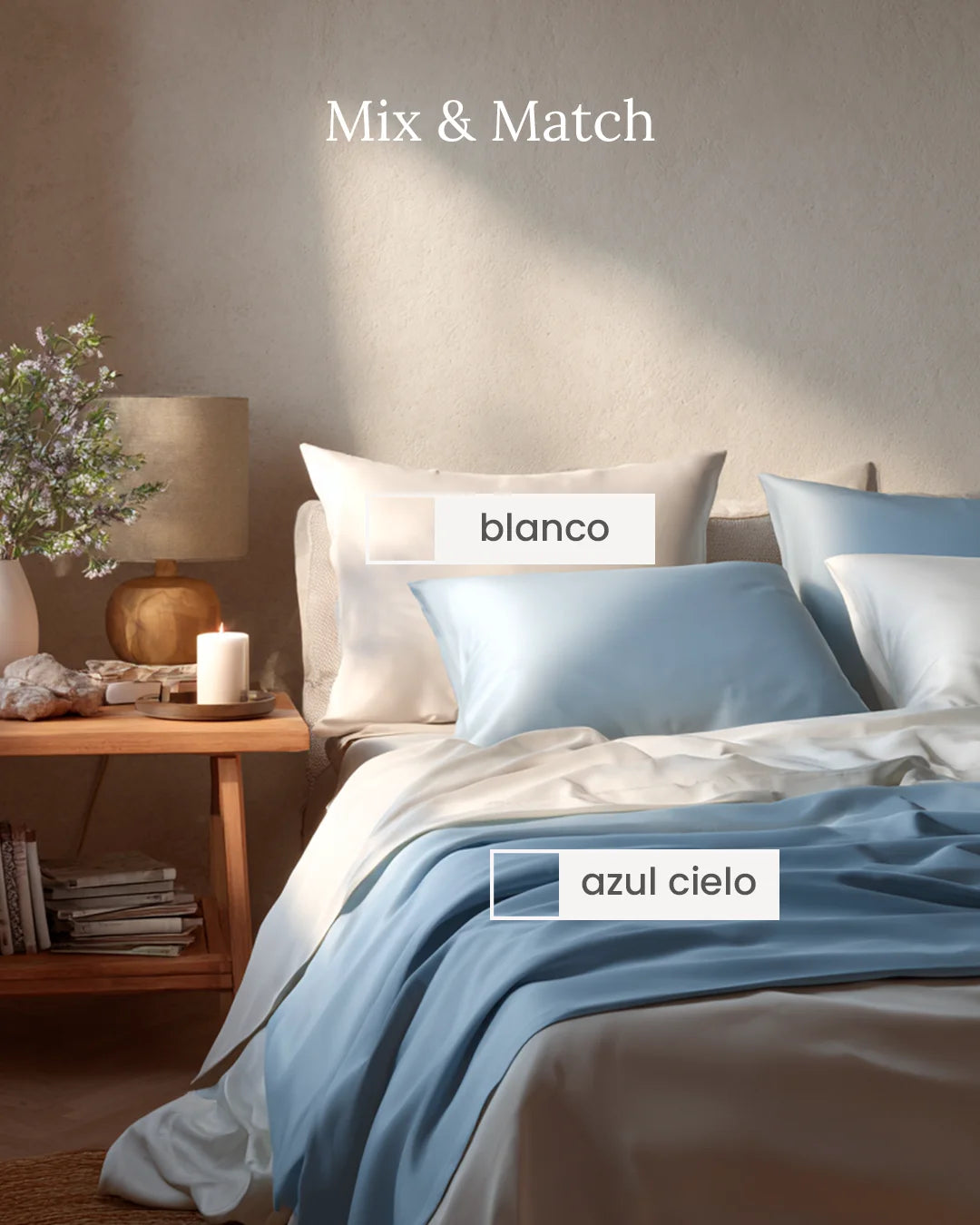 Juego de Sábanas Blend - Smart Bamboo 