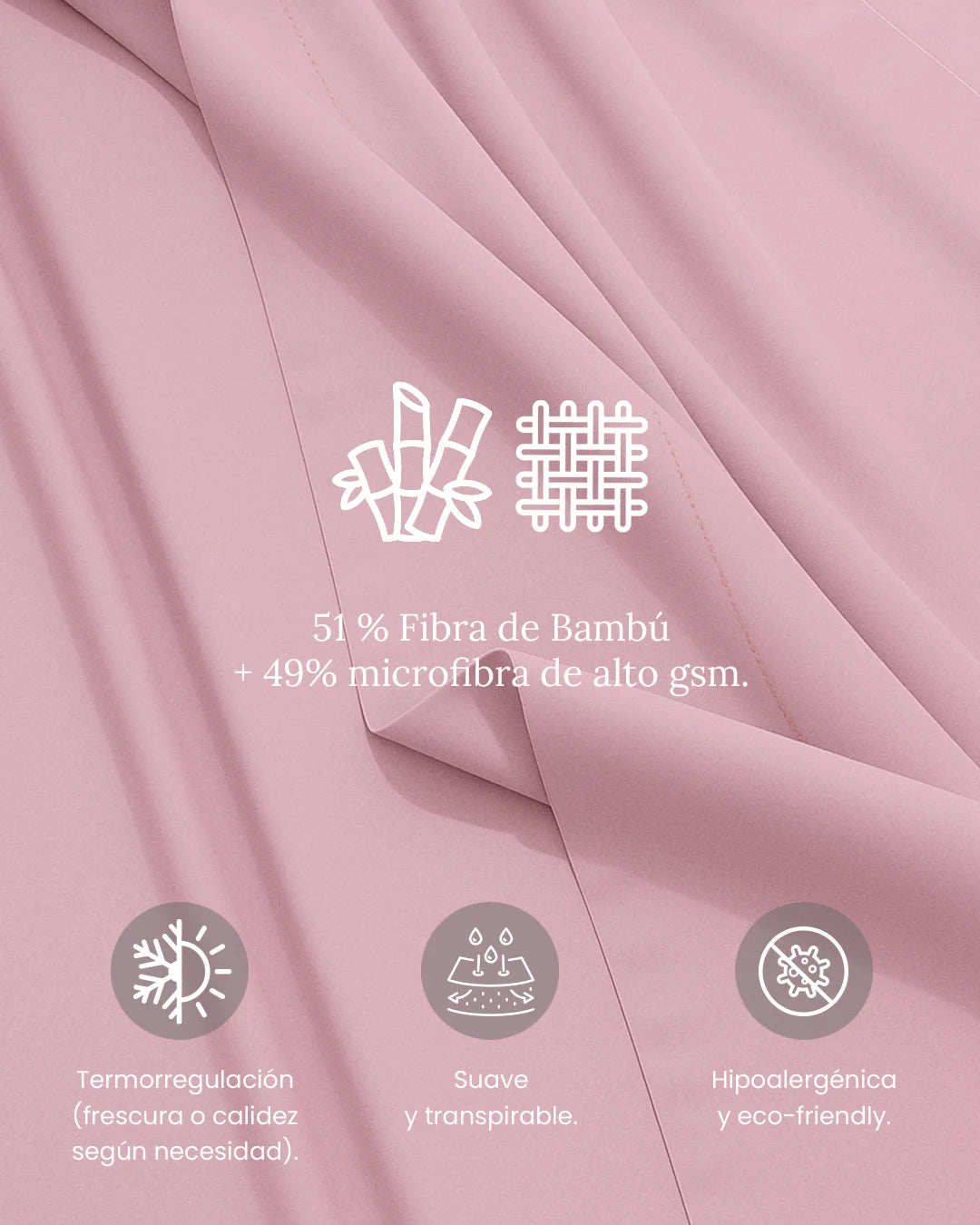 Juego de Sábanas Blend - Smart Bamboo 