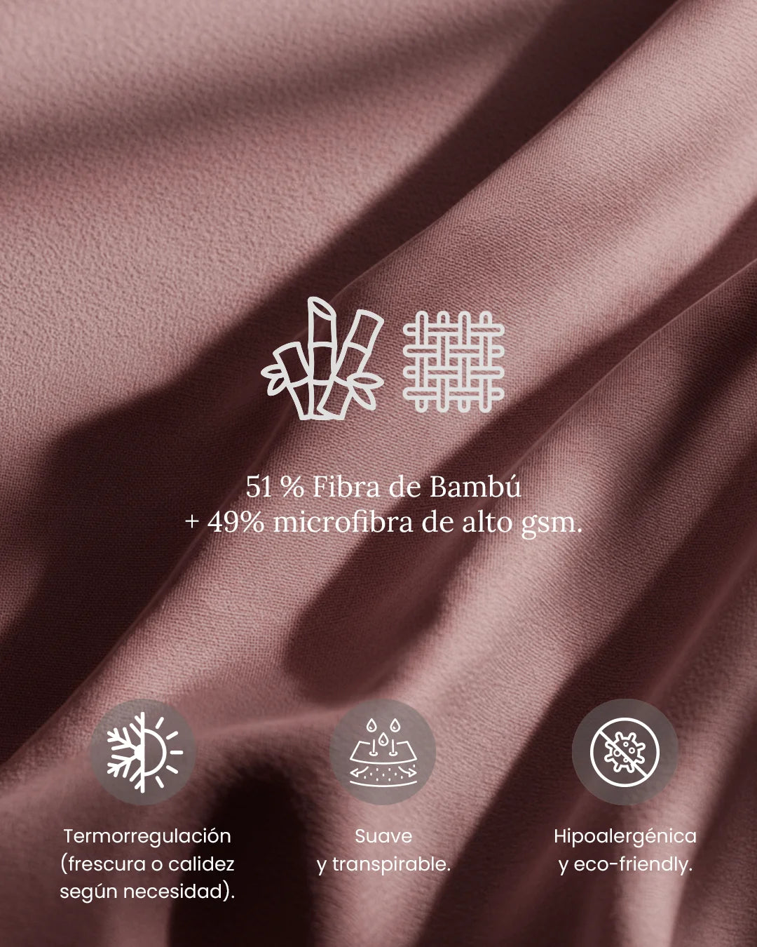 Juego de Sábanas Blend - Smart Bamboo 