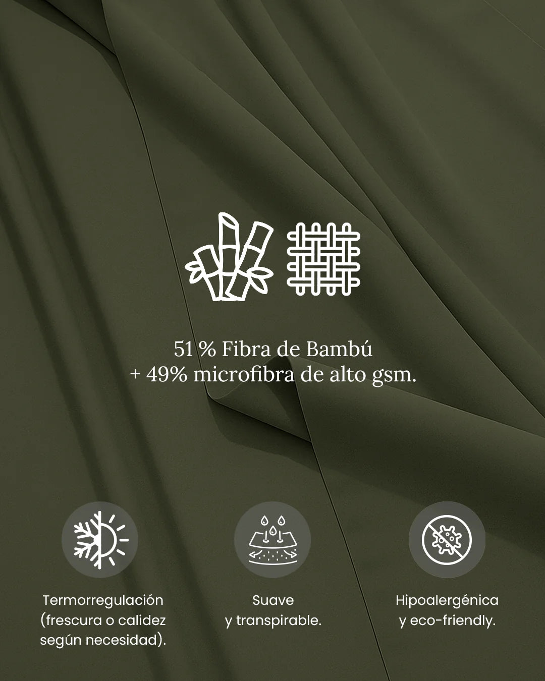 Juego de Sábanas Blend. - Smart Bamboo 