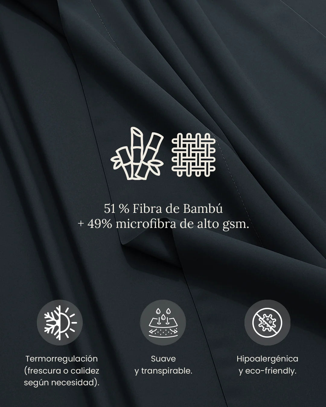 Juego de Sábanas Blend - Smart Bamboo 