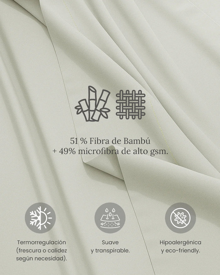Juego de Sábanas Blend - Smart Bamboo 